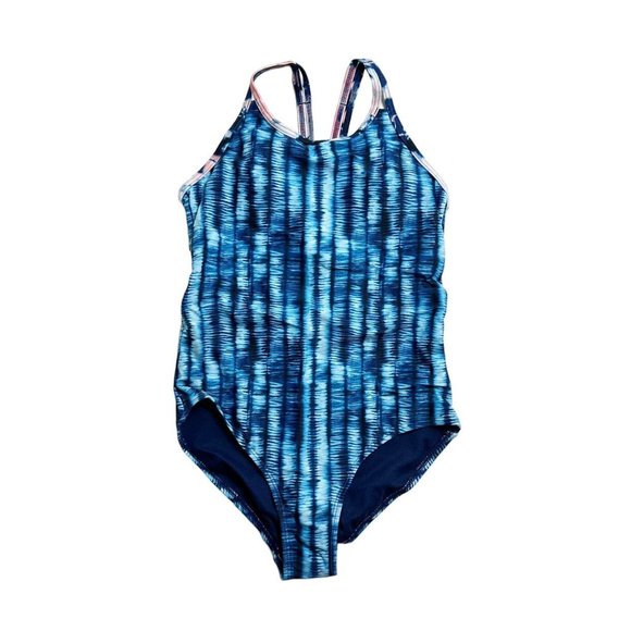 Athleta Swim New Athleta Girl Blue One Piece Swimsuit Poshmark